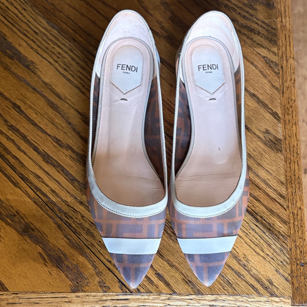 Fendi Women's mesh flats